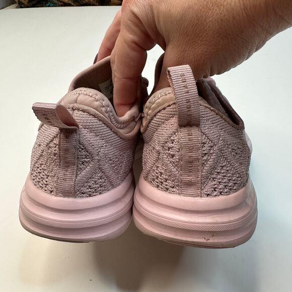 Athletic Propulsion Labs APL Techloom Phantom Chalk Beachwood Melange Sneakers - Picture 3 of 5